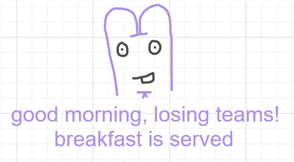 A panel from What's The Point, episode five of the Board Boards object show by Furretwalk/WalkingFurret.